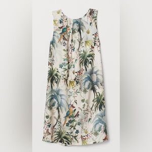 BNWT H&M Floral  Print sleeveless Dress size 8 STUNNING